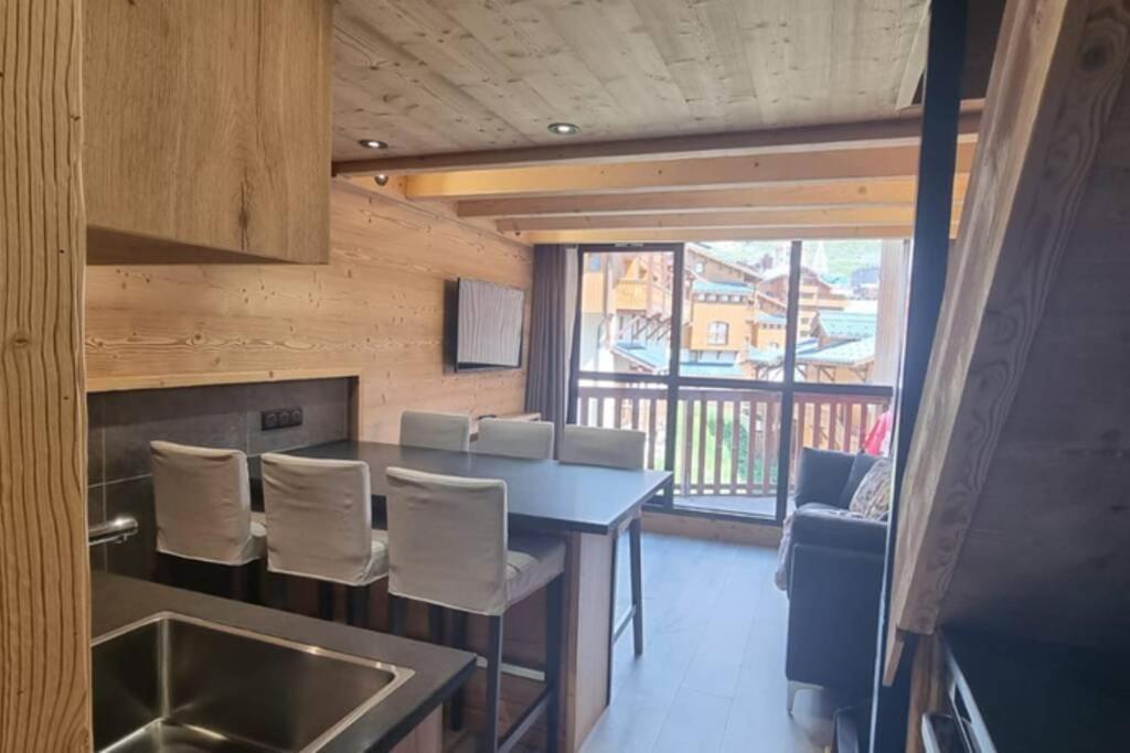 Val Thorens - Silveralp - Duplex Avec 3 Chambres Luaran gambar
